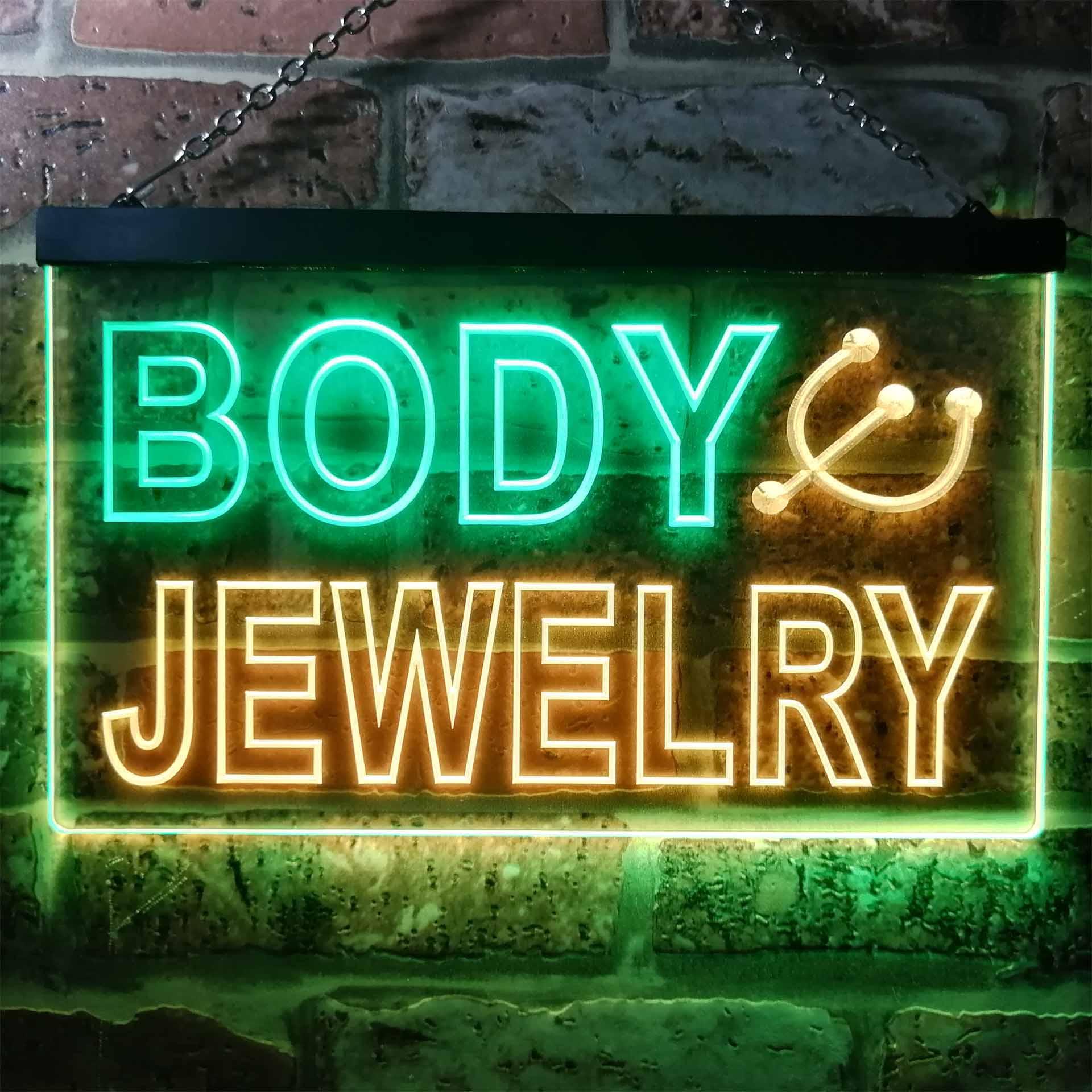 Body Jewelry Shop - 바디 주얼리 샵 듀얼 컬러 Led